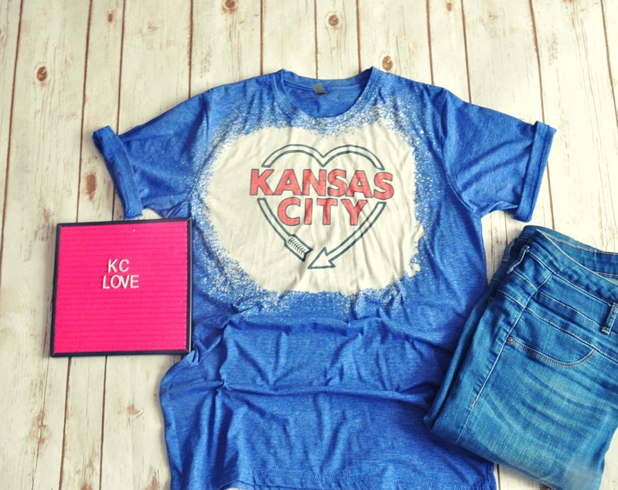 Bleached Kansas City Unisex Shirt BLN Designs
