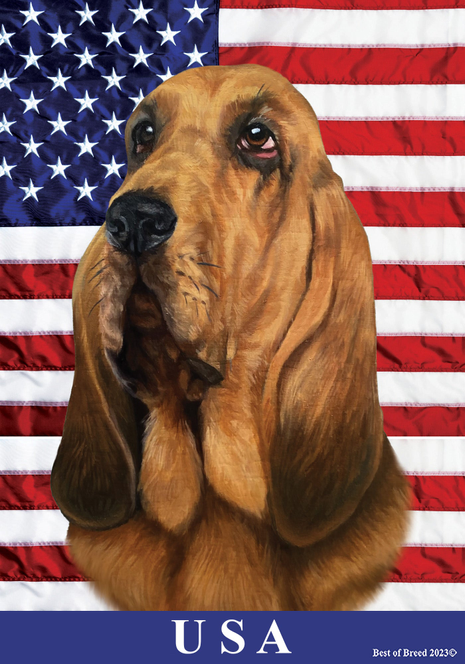Bloodhound - Best of Breed All-American II Outdoor Flag Best of Breed