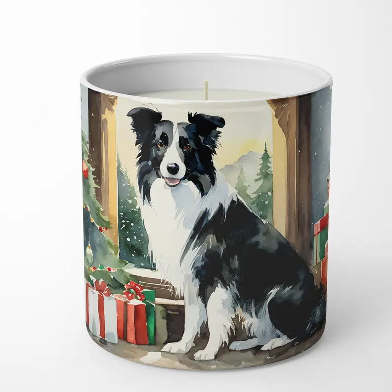 Bloodhound Cozy Christmas Decorative Soy Candle Caroline's Treasures