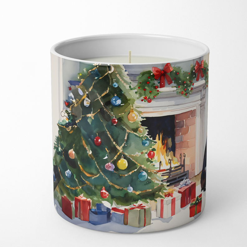 Bloodhound Cozy Christmas Decorative Soy Candle Caroline's Treasures