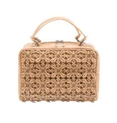 Blossom Cork Bag Natural Bent & Bree, LLC
