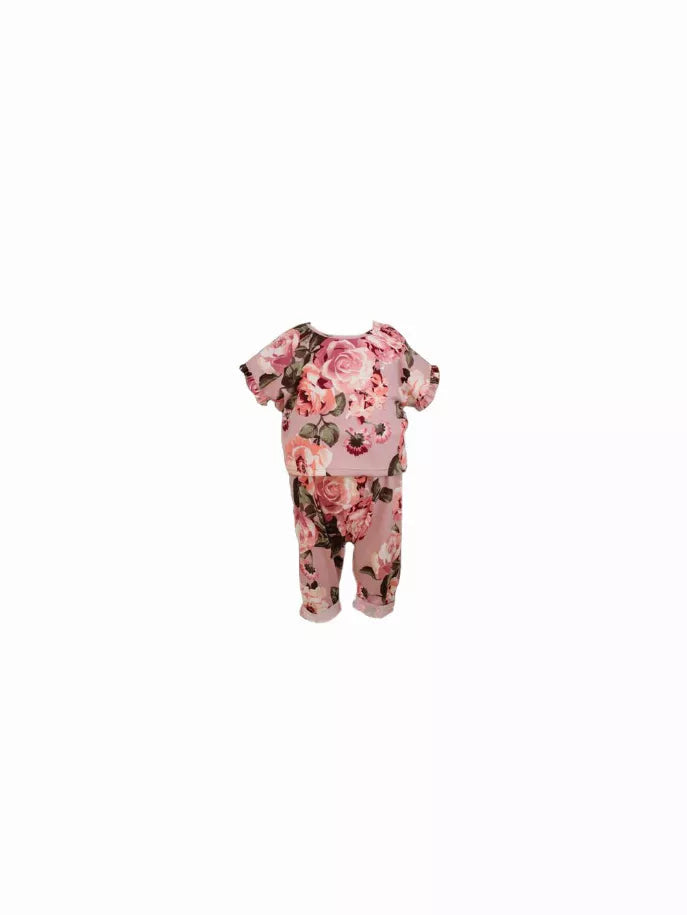Blossom Rose Top & Pants Set Little Mass