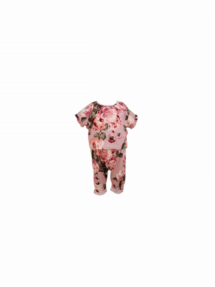Blossom Rose Top & Pants Set Little Mass