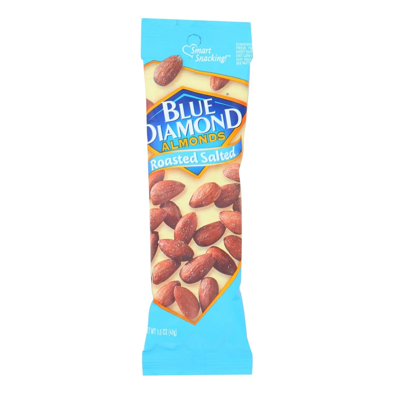 Blue Diamond - Almonds Roasted Salted Ss - Case Of 12 - 1.5 Oz Blue Diamond
