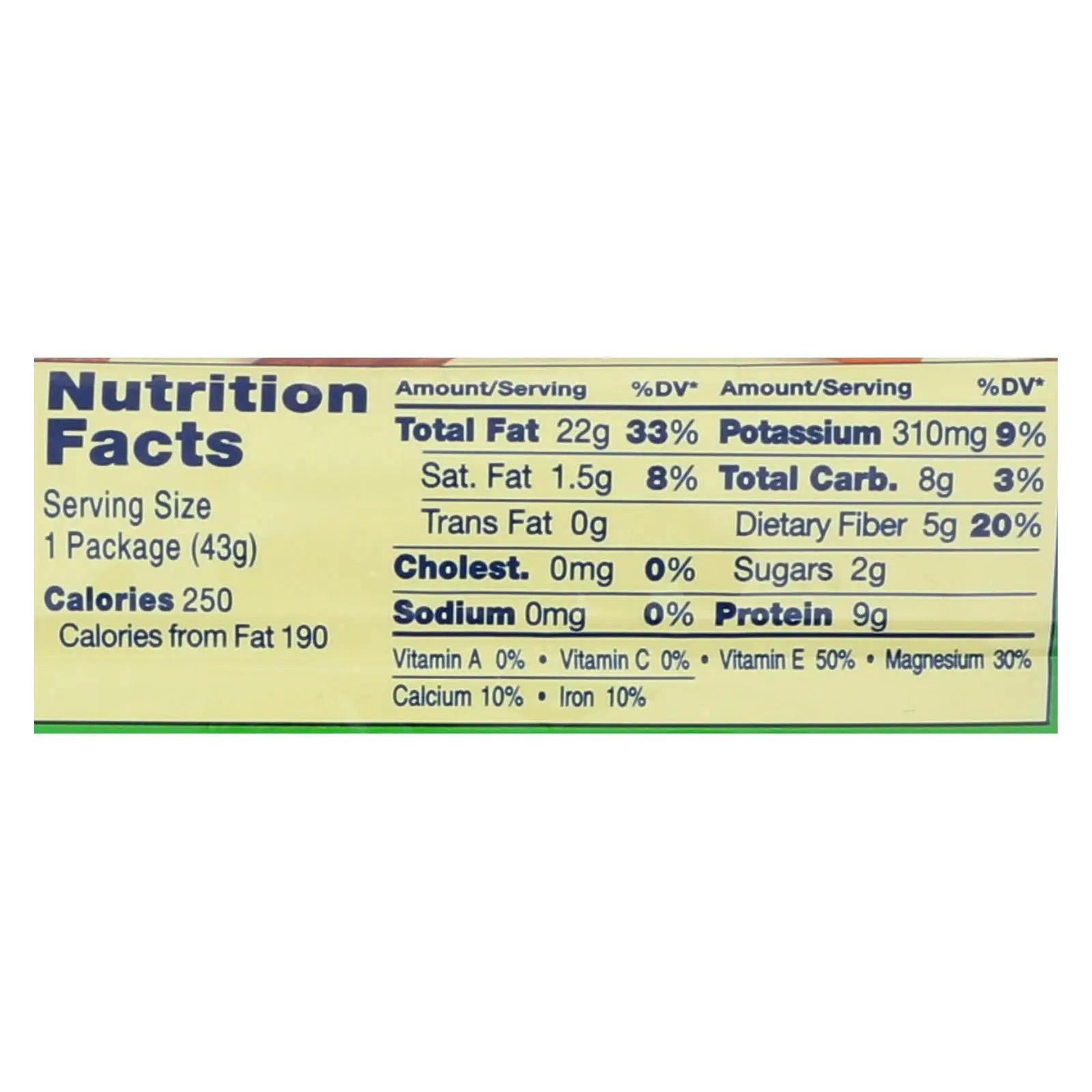 Blue Diamond Natural Whole Almonds - Case Of 12 - 1.5 Oz Blue Diamond