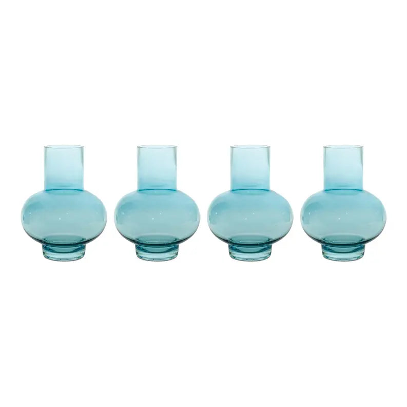 Blue Glass Vase Melrose International