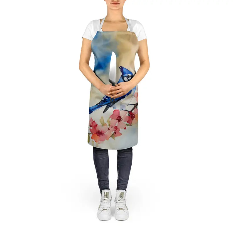 Blue Jay Apron Caroline's Treasures