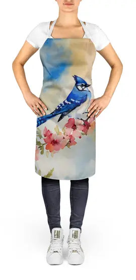 Blue Jay Apron Caroline's Treasures