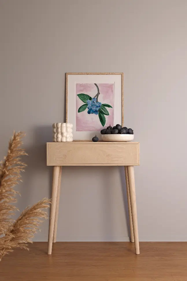 Blueberries The Crafted Prints