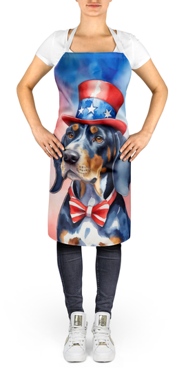 Bluetick Coonhound Patriotic American Apron Caroline's Treasures