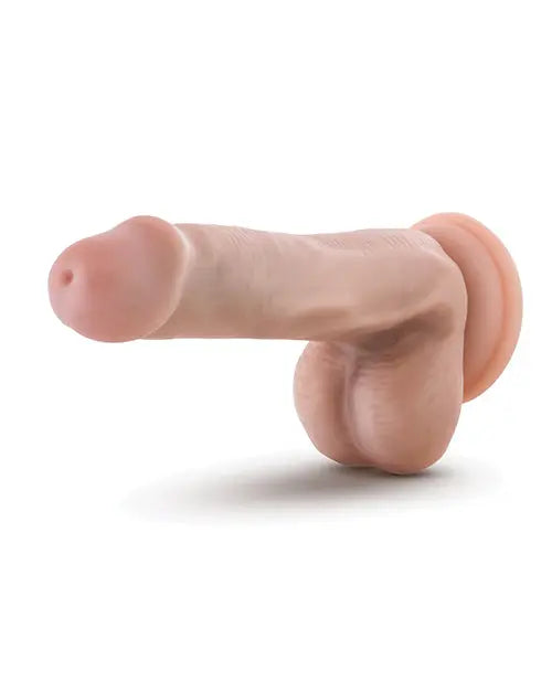 Blush Dr. Skin Silicone Dr. Daniel 6" Dildo W/balls Blush Novelties