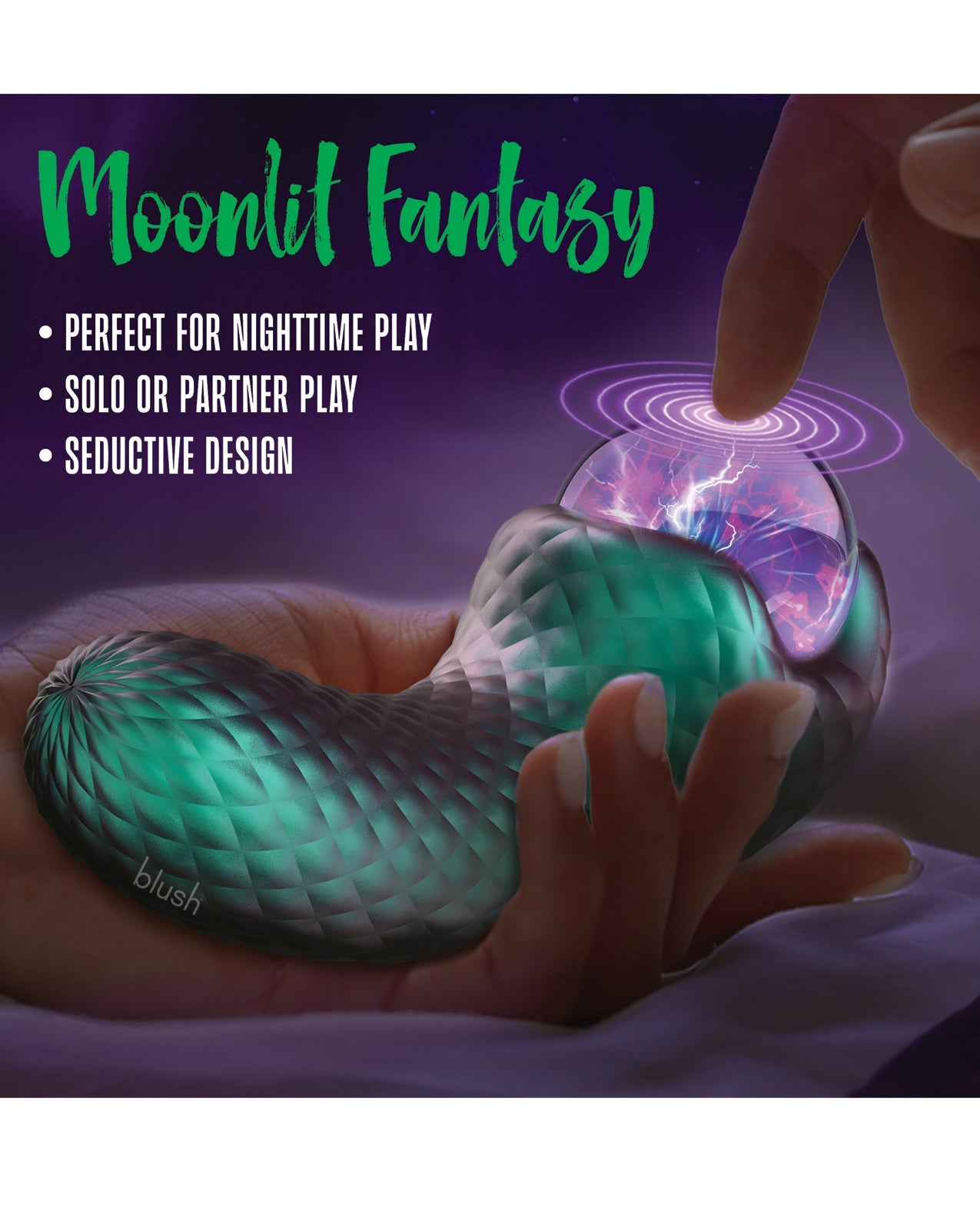 Blush Temptasia Enchanted Serpent - Dark Millenia Blush Novelties