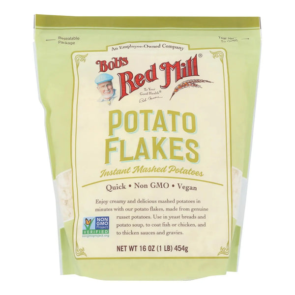 Bob's Red Mill - Flakes Instant Creamy Mshdpot - Case Of 4 - 16 Oz Bob's Red Mill