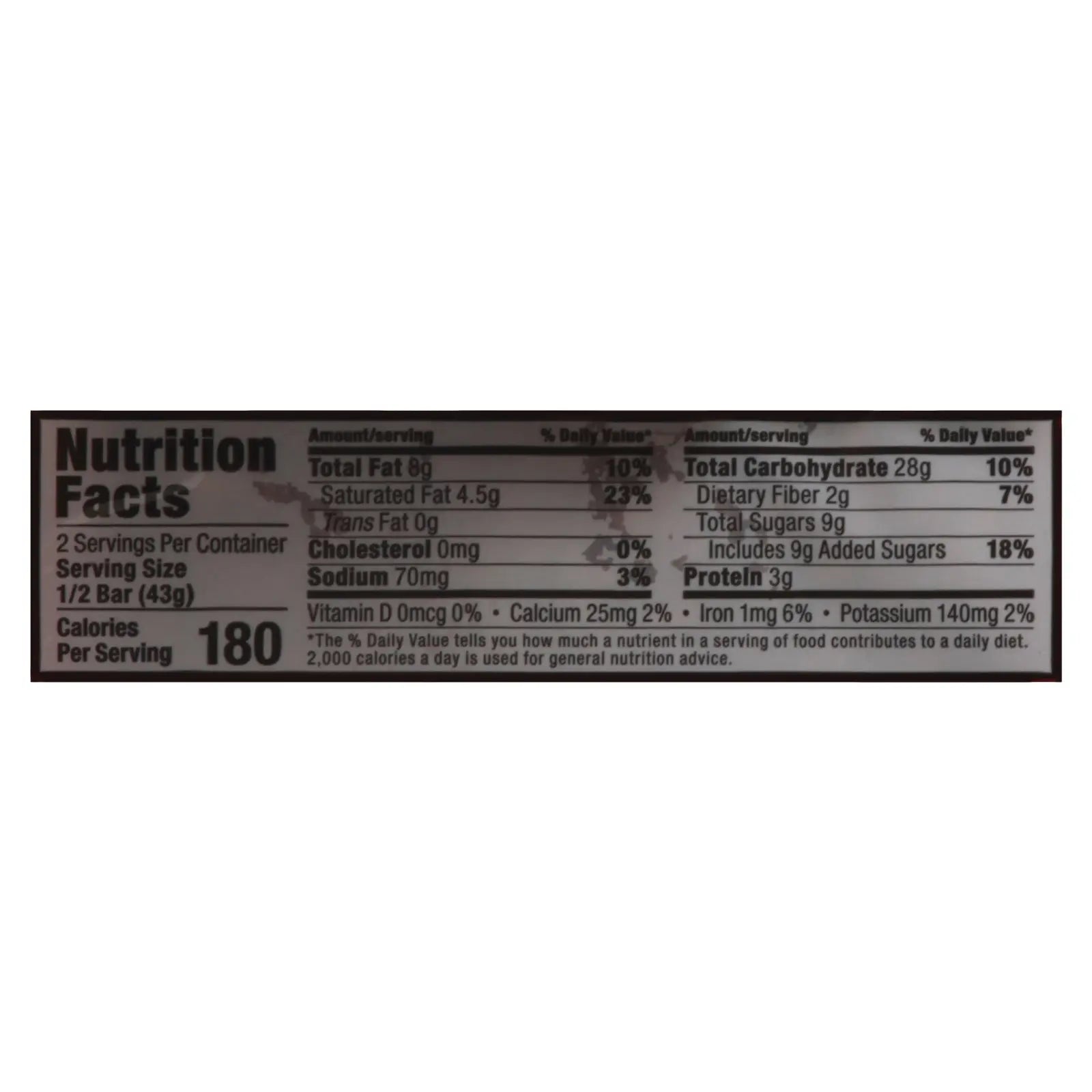 Bobo's Oat Bars - Oat Bar Chocolate Brownie Gluten Free - Case Of 12-3 Oz Bobo's Oat Bars