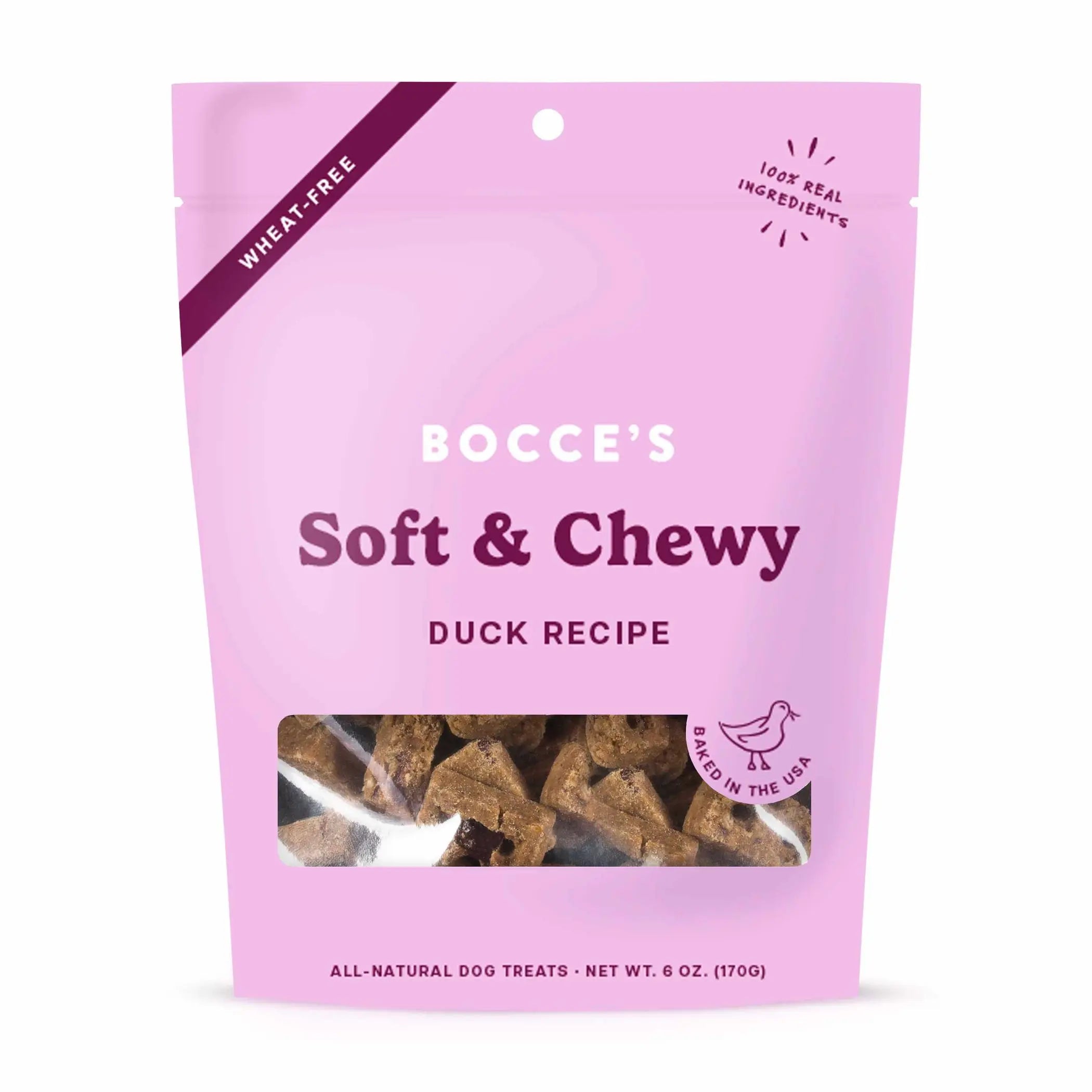 Bocce's Bakery Duck Soft & Chewy Dog Treats 6oz Bocce's Bakery