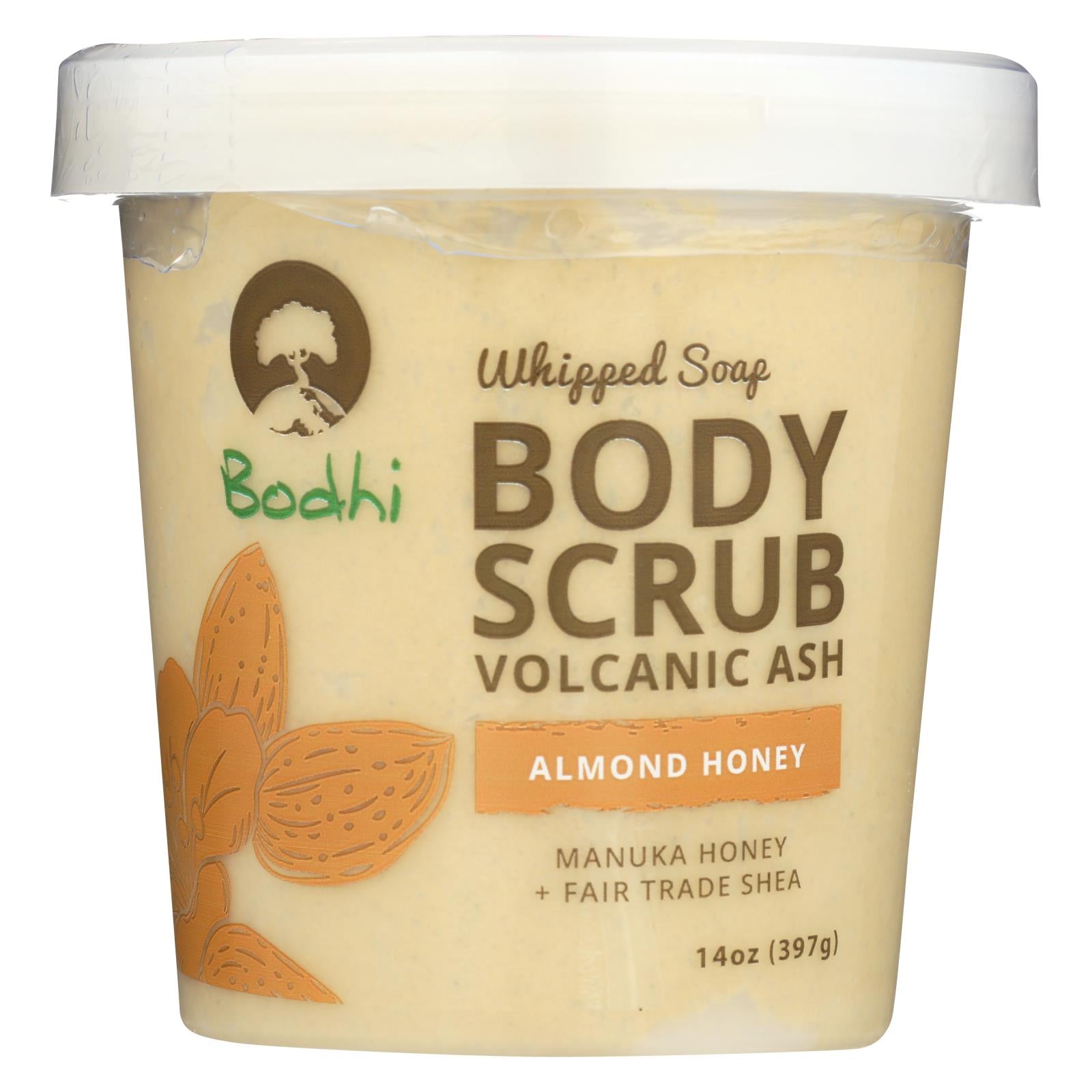 Bodhi - Body Scrub - Almond Honey - Case Of 1 - 14 Oz. Bodhi