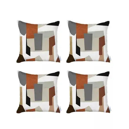 Boho-Chic Printed Jacquard Throw Pillow Covers MIKE & Co. NEW YORK