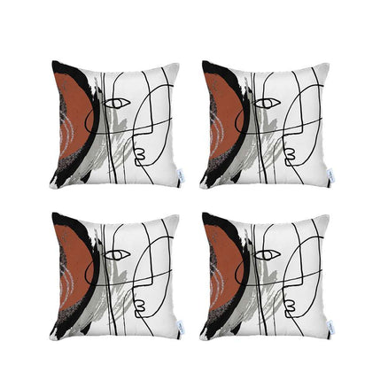 Boho-Chic Printed Jacquard Throw Pillow Covers MIKE & Co. NEW YORK