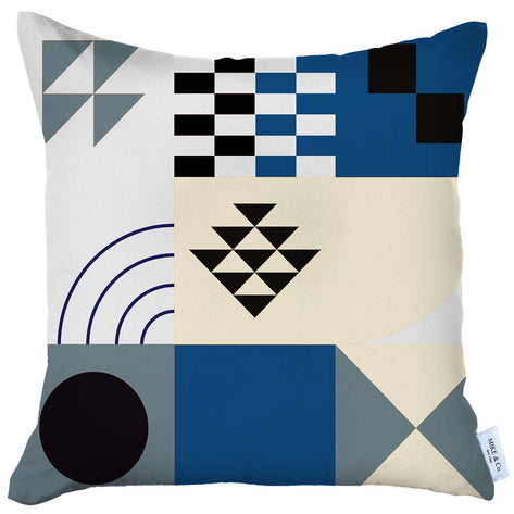 Boho-Chic Printed Jacquard Throw Pillow Covers MIKE & Co. NEW YORK