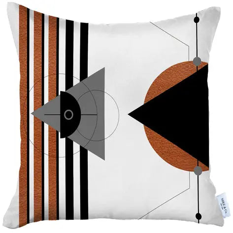 Boho-Chic Printed Jacquard Throw Pillow Covers MIKE & Co. NEW YORK