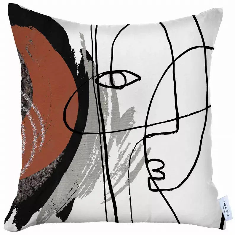 Boho-Chic Printed Jacquard Throw Pillow Covers MIKE & Co. NEW YORK