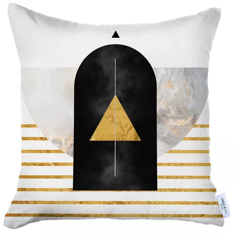 Boho-Chic Printed Jacquard Throw Pillow Covers MIKE & Co. NEW YORK