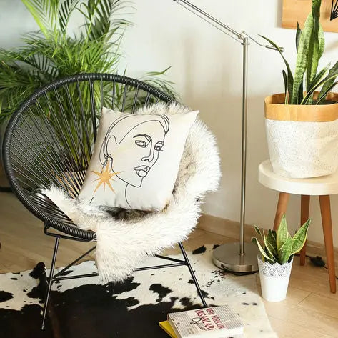 Boho-Chic Printed Jacquard Throw Pillow Covers MIKE & Co. NEW YORK
