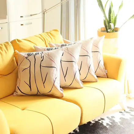 Boho-Chic Printed Jacquard Throw Pillow MIKE & Co. NEW YORK