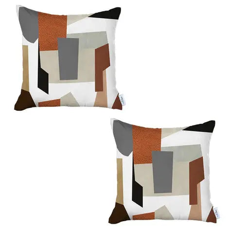 Boho-Chic Printed Jacquard Throw Pillow MIKE & Co. NEW YORK