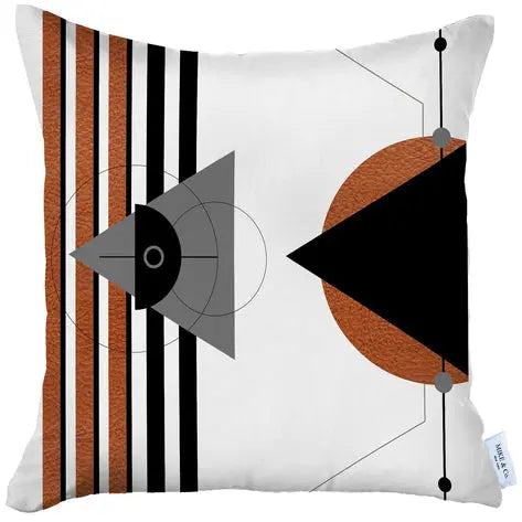 Boho-Chic Printed Jacquard Throw Pillow MIKE & Co. NEW YORK