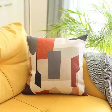 Boho-Chic Printed Jacquard Throw Pillow MIKE & Co. NEW YORK