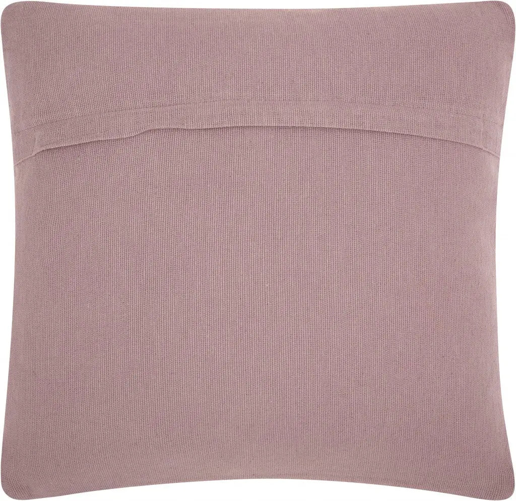 Boho Pale Purple Textural Chevron Throw Pillow GreatEagleInc