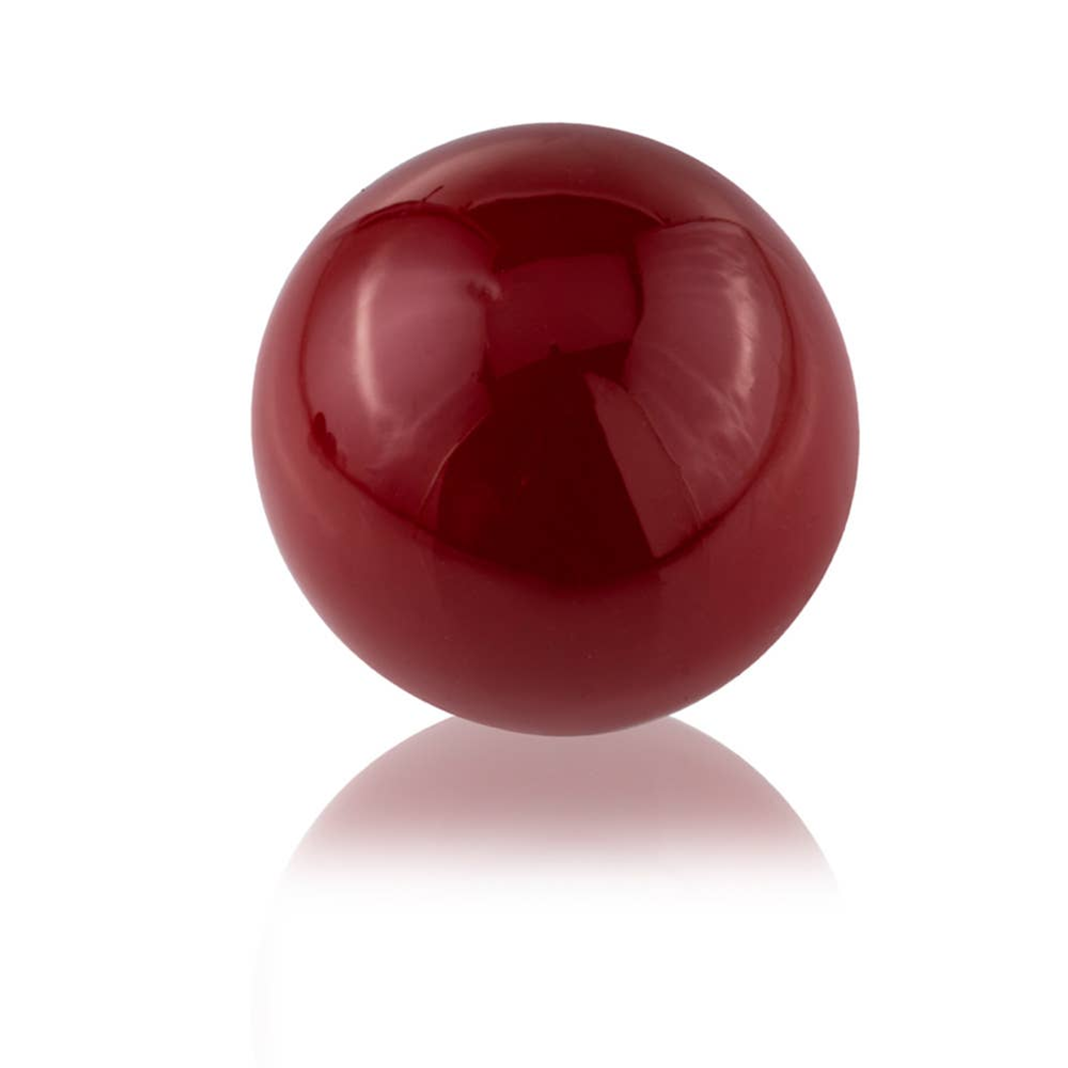Bola Poppy Red Sphere/3"D Modern Day Accents
