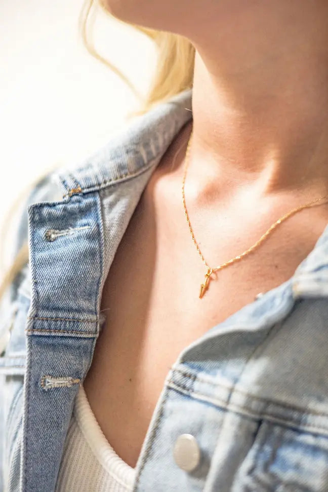 Bolt Necklace Bead and Bond
