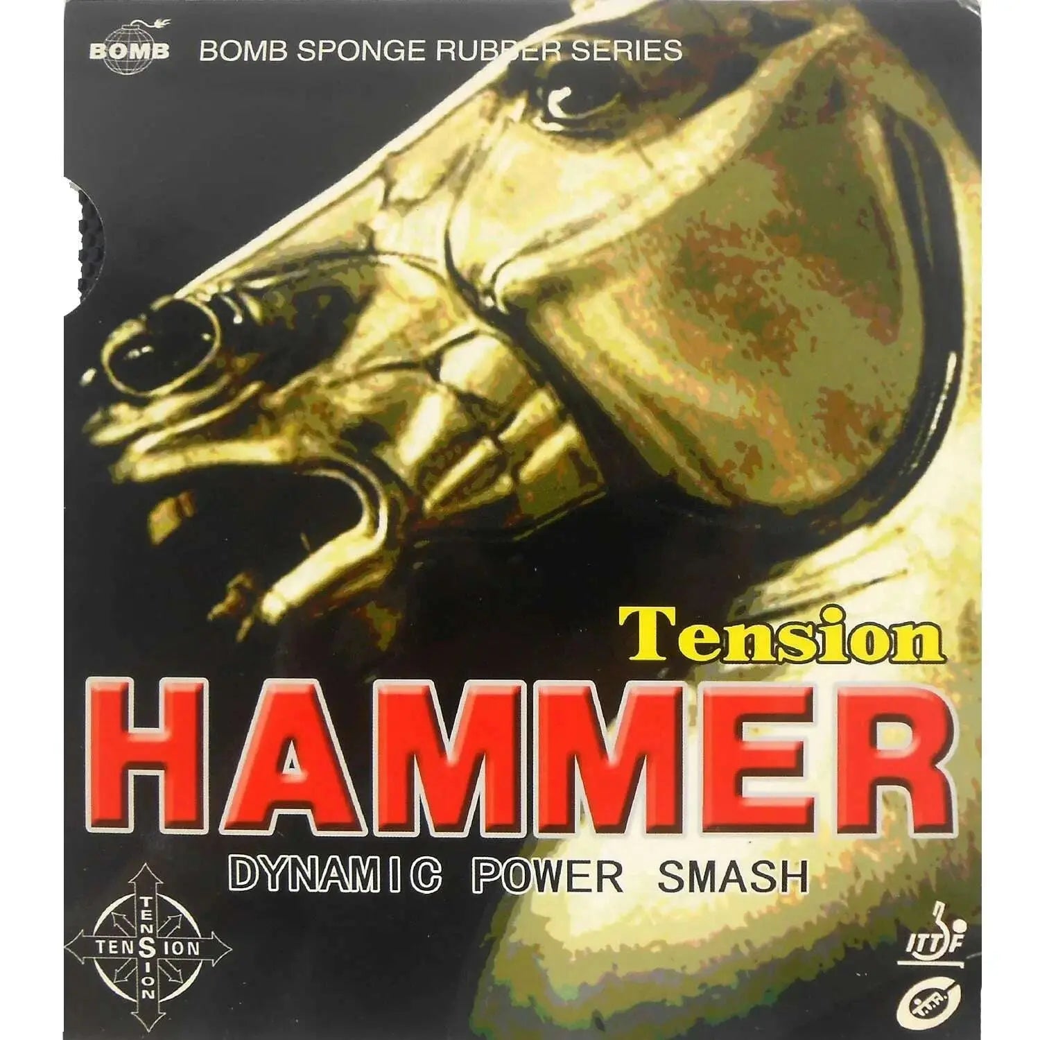 Bomb-Hammer-Tension-Standard-Short-Pips-Out-Table-Tennis-PingPong-Rubber-With-Sponge-FreeDropship-335302098