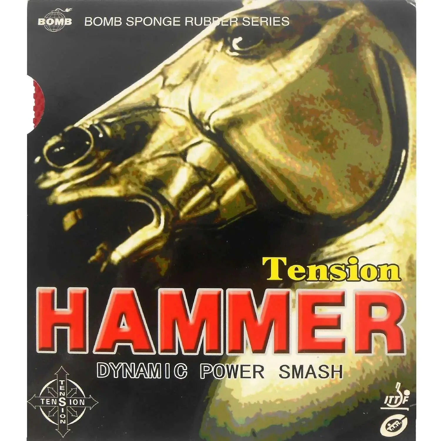 Bomb-Hammer-Tension-Standard-Short-Pips-Out-Table-Tennis-PingPong-Rubber-With-Sponge-FreeDropship-335302150