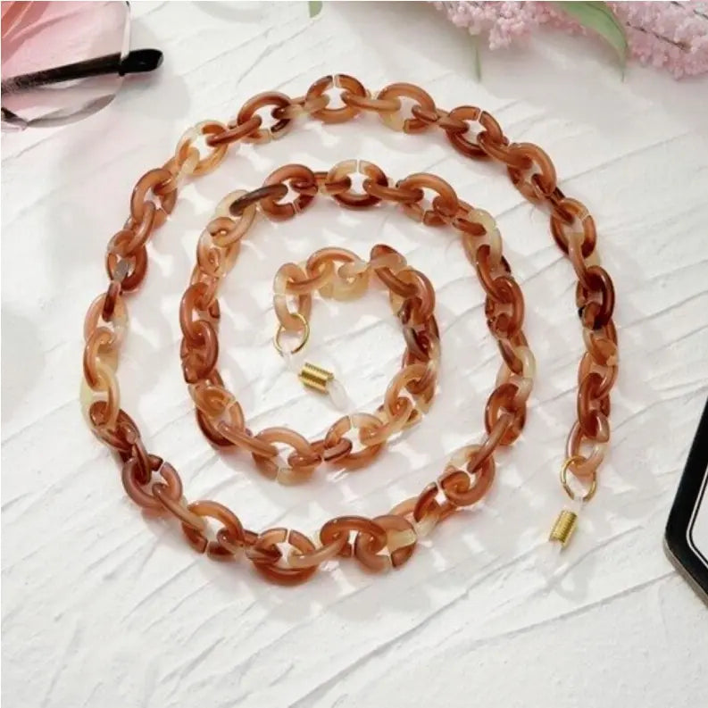 Bond Glasses & Mask Chain Claudia G Collection