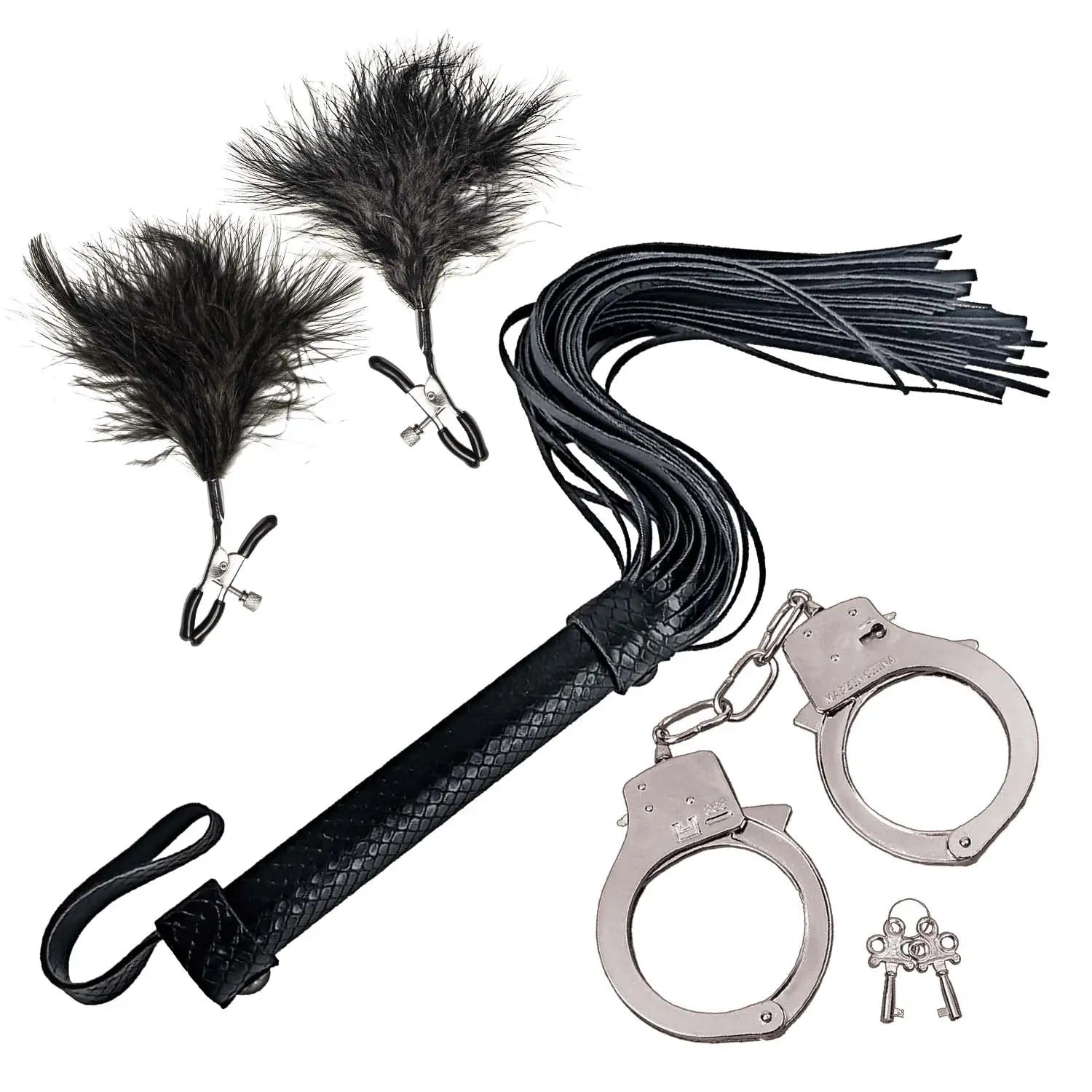 Bondage By Nasstoys Kit Black - GreatEagleInc