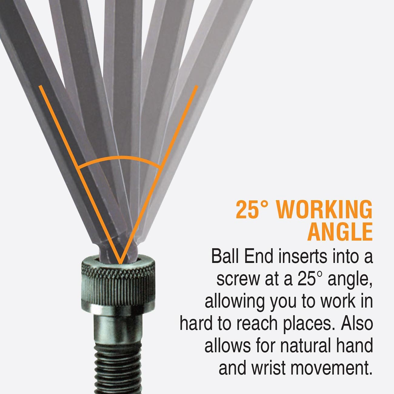 Bondhus Balldriver Metric Hex Ball End T-handle Wrenches 2mm To 10mm (8 Piece) BONDHUS
