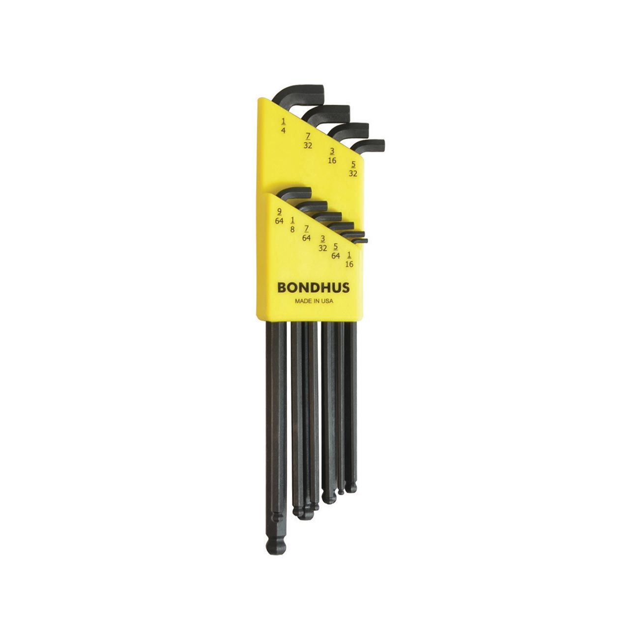 Bondhus Bondhus Balldriver Stubby Metric/sae Ball End Hex L-keys Double Set (22 Piece) BONDHUS