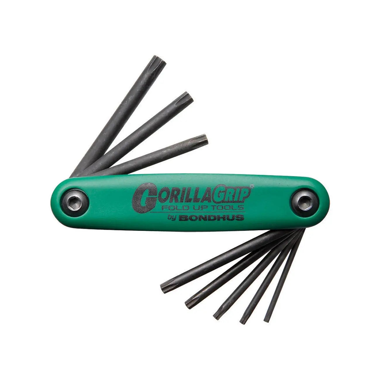 Bondhus Foldup Tool Triple Pack: Sae Hex Metric Hex & Torx (24 Tips) BONDHUS