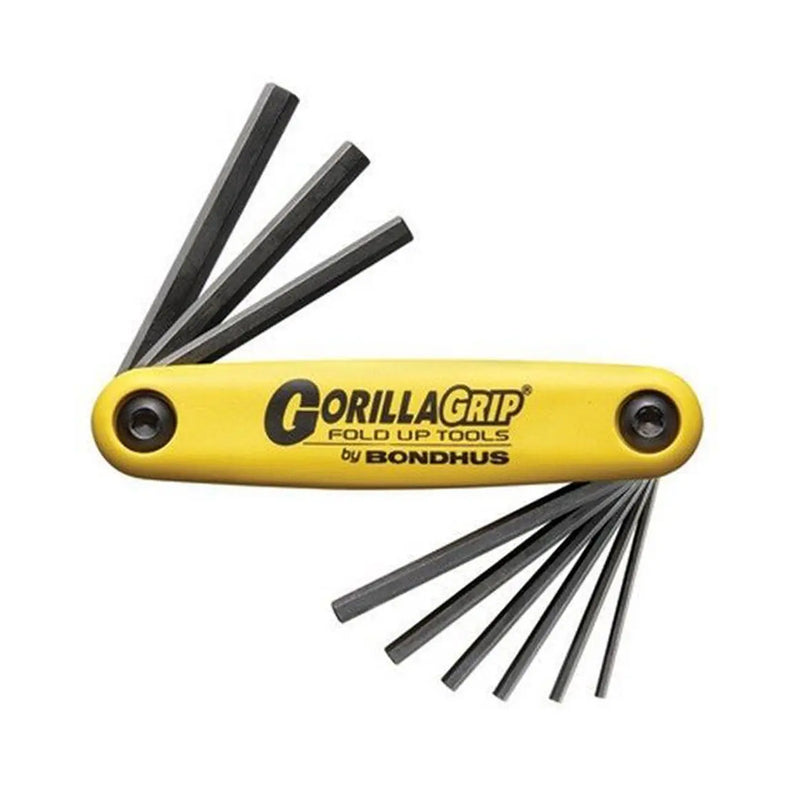 Bondhus Foldup Tool Triple Pack: Sae Hex Metric Hex & Torx (24 Tips) BONDHUS