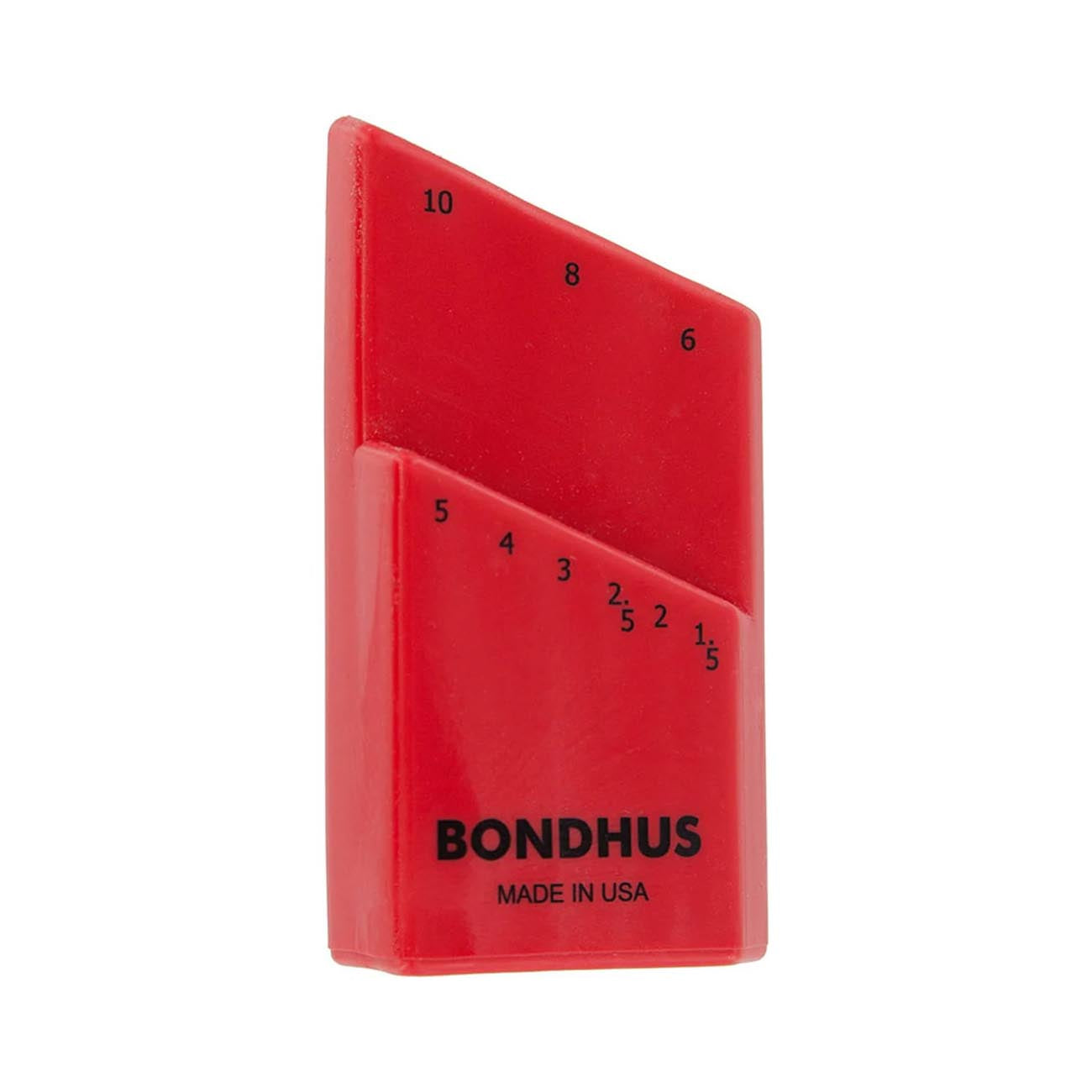 Bondhus Metric Replacement Hex Key Case - 1.5mm To 10mm (holds 9 Tools) BONDHUS