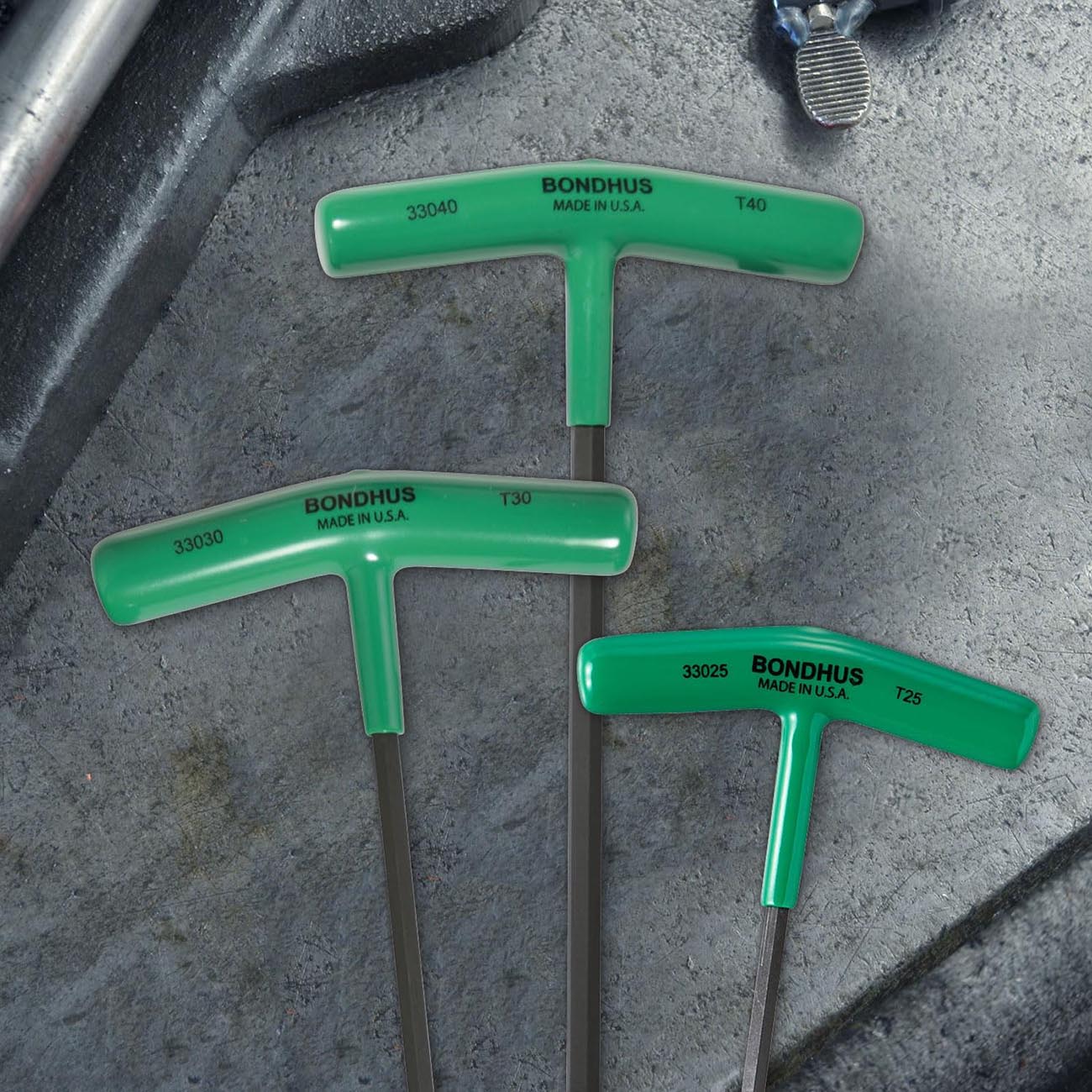 Bondhus Star Tipped T-handle Set With Stand (8 Piece) BONDHUS