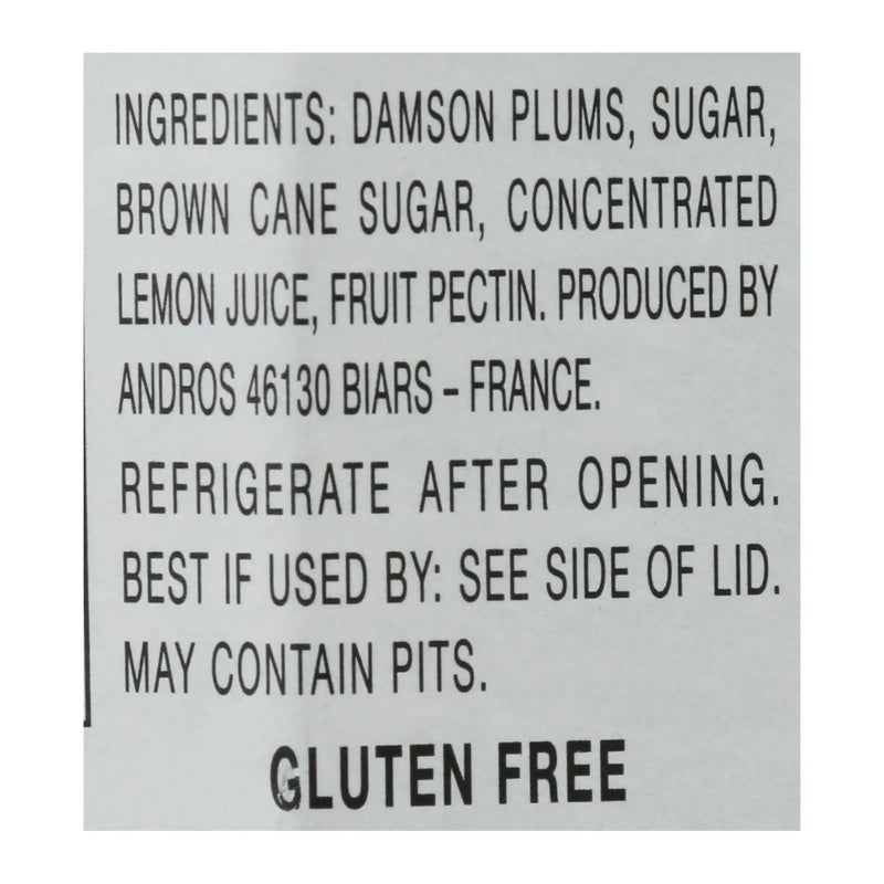 Bonne Maman - Conserve - Damson Plum - Case Of 6 - 13 Oz. Bonne Maman