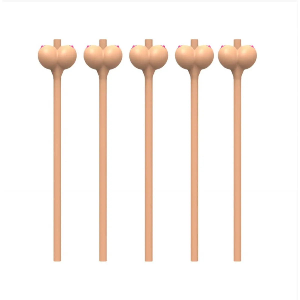 Boobie Party Straws 6pk Hott Products