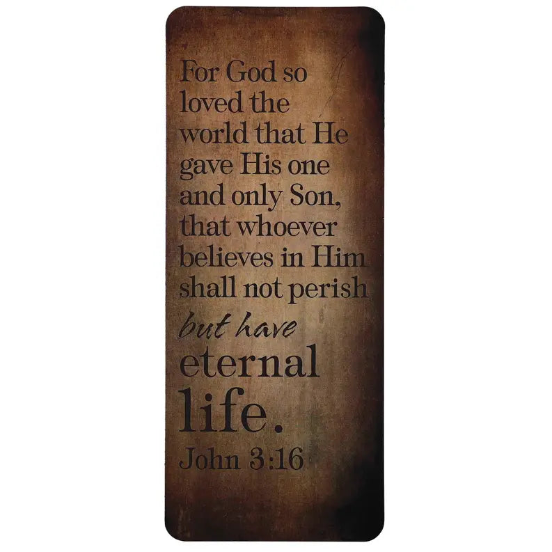 Bookcard For God So Loved The World Dicksons Inc