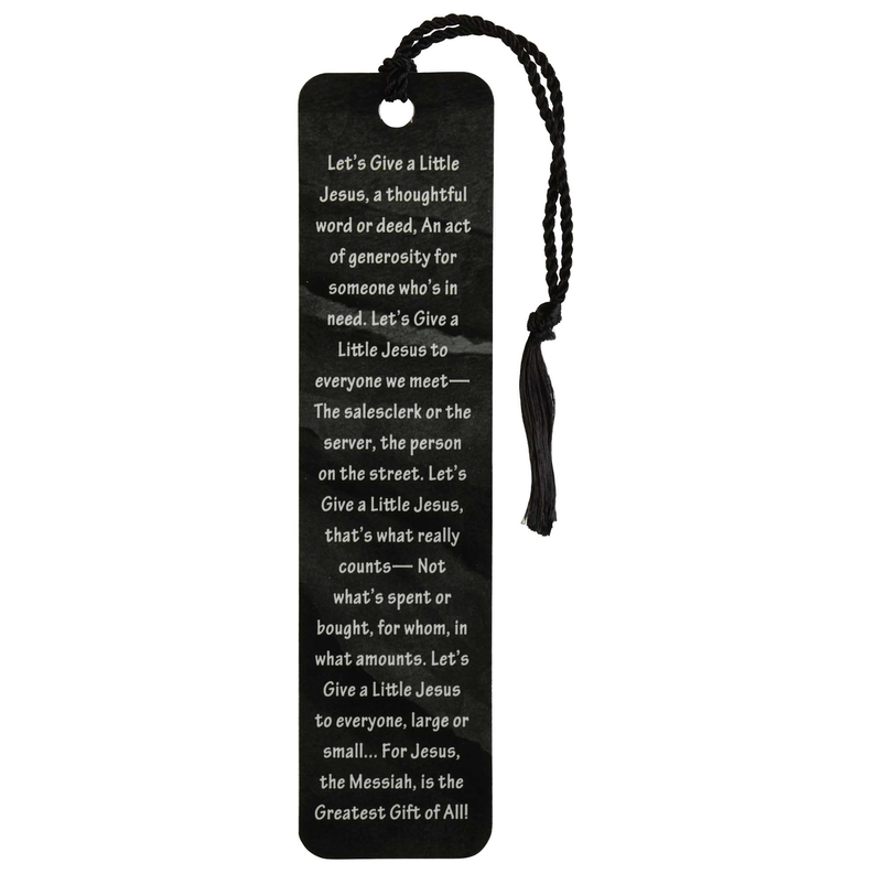 Bookmark Value Lets Give A Little Jesus Dicksons Inc