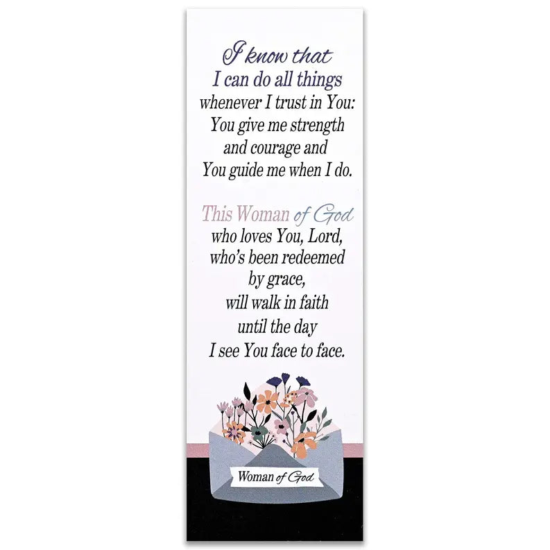 Bookmark Woman Of God 2x6 12-Pack Dicksons Inc