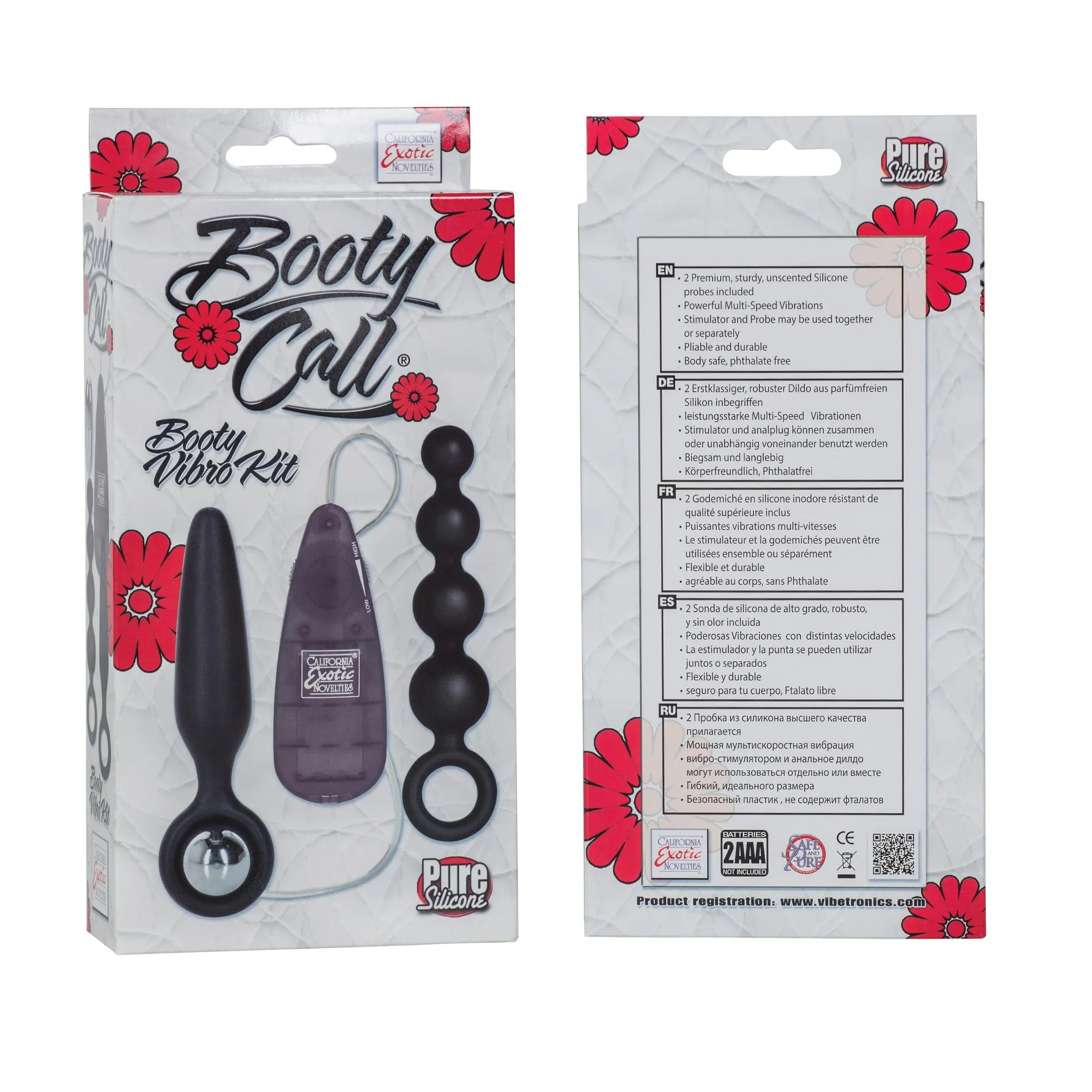 Booty Call Booty Vibro Kit California Exotic Novelties